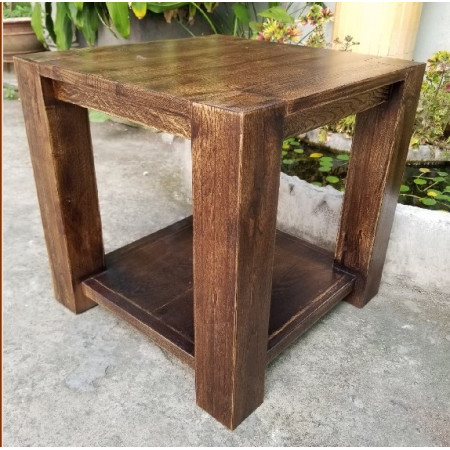 Dark Walnut Oil : Đôn Trang Trí Gổ Sồi